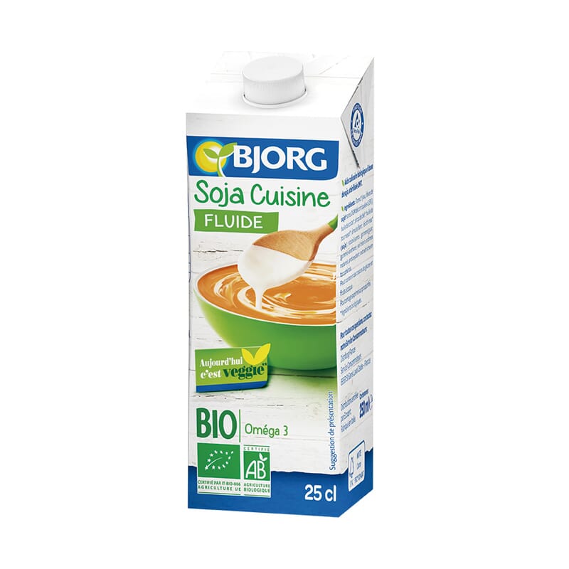 Crema Para Cocinar De Soja Bio 250 ml