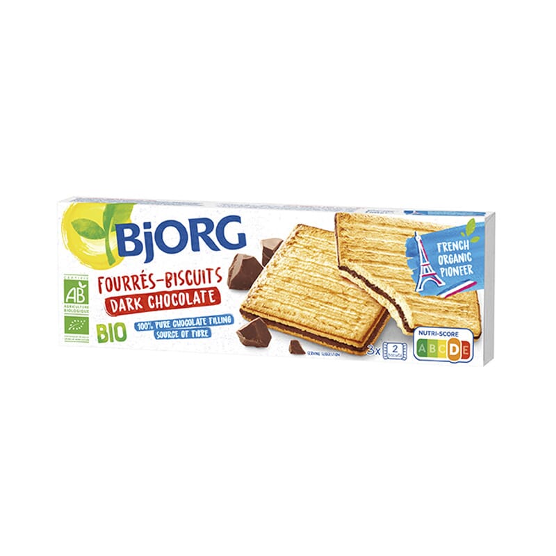 Galletas Rellenas De Chocolate Bio 150g