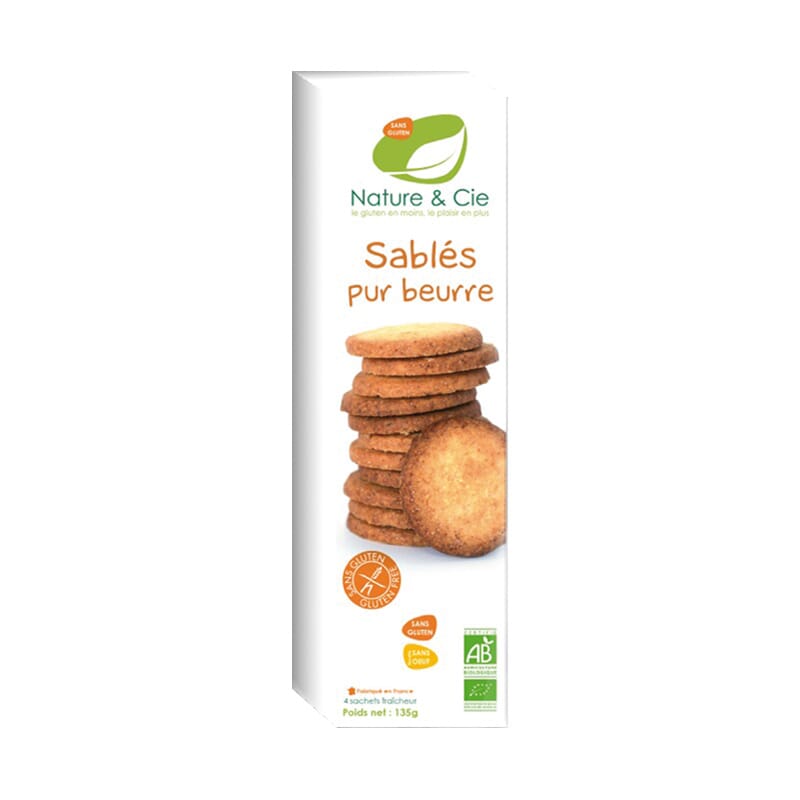 Galletas De Mantequilla Sin Gluten Bio 135g