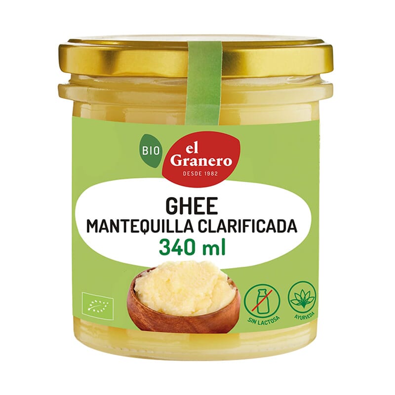 GHEE Mantequilla Clarificada Sin Lactosa Bio 340 ml