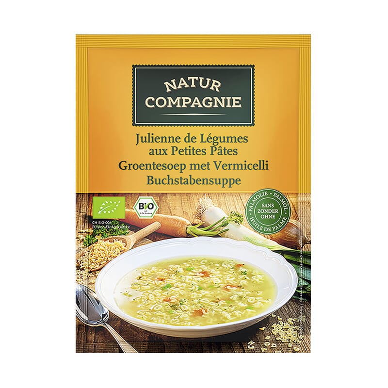 Sopa Juliana y Pasta Bio 50g