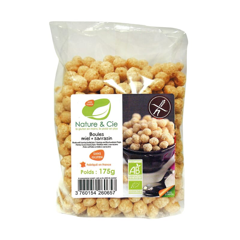 Bolitas De Trigo Sarraceno Con Miel Sin Gluten Bio 175g