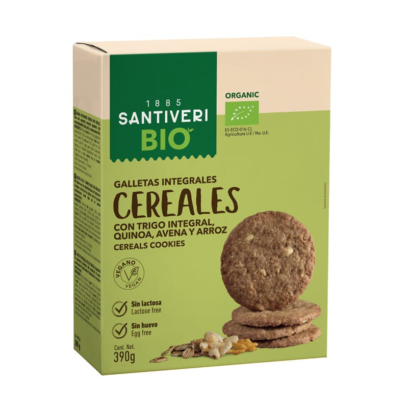 GALLETA DIGESTIVE CEREALES BIO 360g