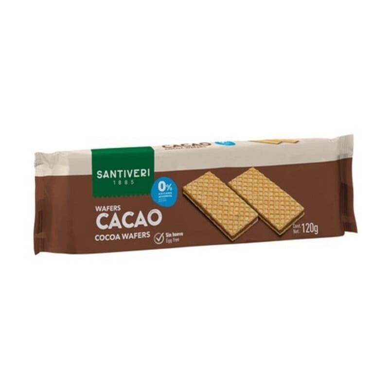 Wafers Cacao 0% 120g