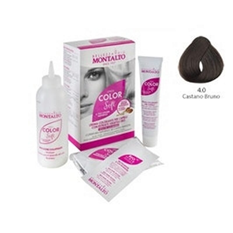 Teinture Montalto Soft #4.0 - Châtain Foncé 124 ml
