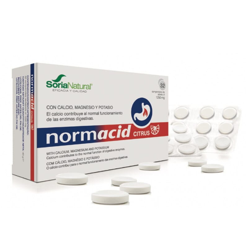 Normacid Citrus 20 Tabs