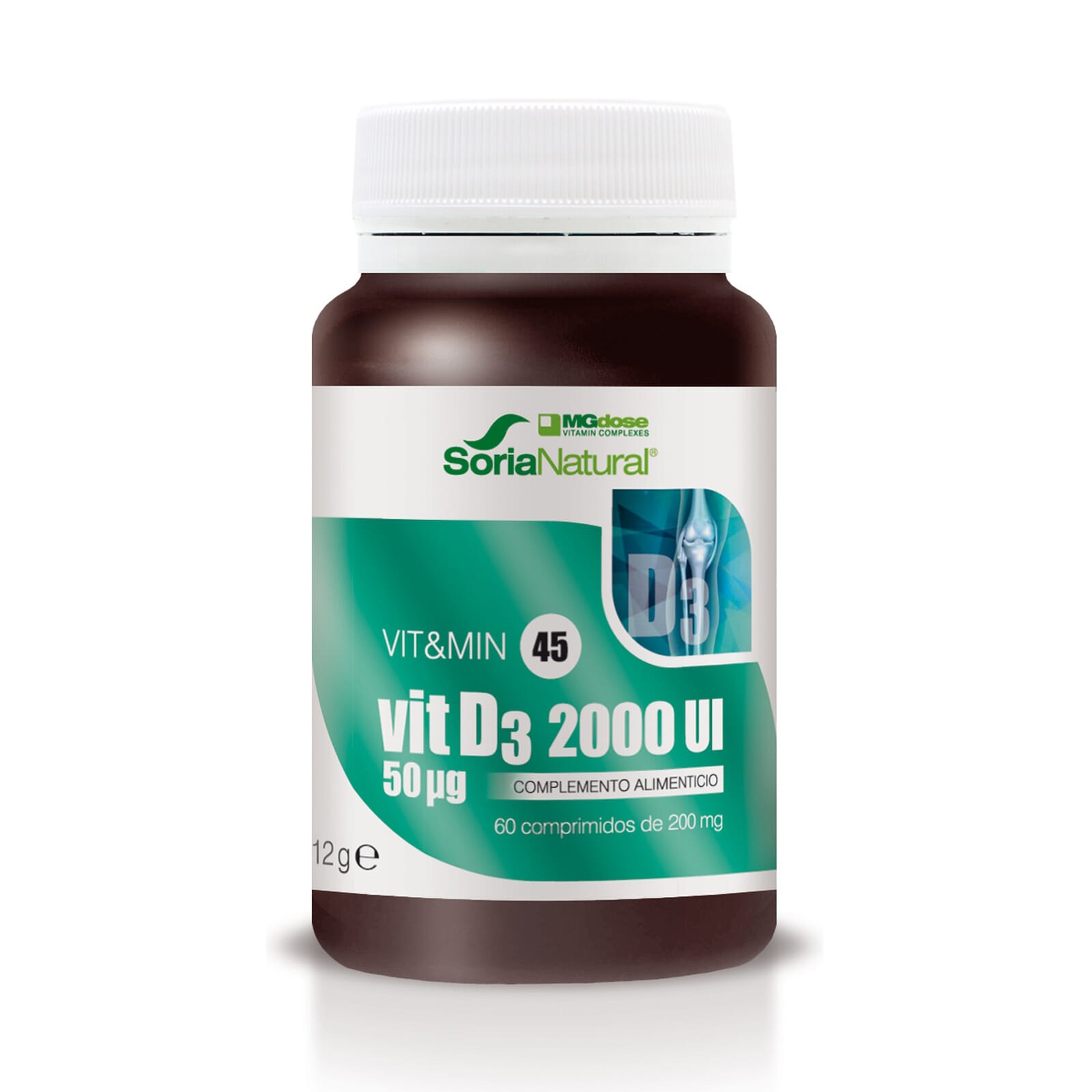 VIT&MIN 45 Vitamina D3 2000 ui 60 Tabs