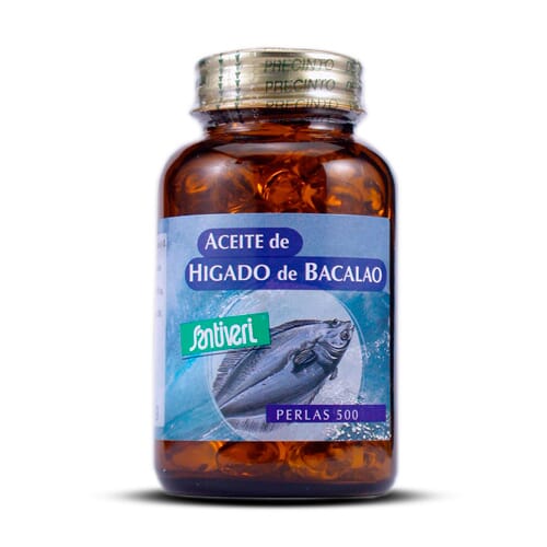 Aceite De Hígado De Bacalao 120 Perlas de Santiveri