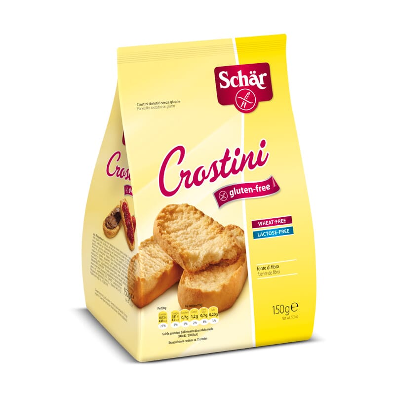 CROSTINI PANECILLOS TOSTADOS SIN GLUTEN 150g