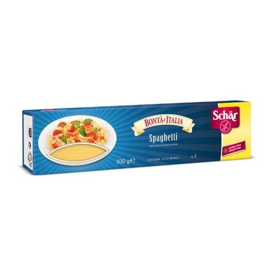SPAGHETTI PASTA SIN GLUTEN 500g SCHAR