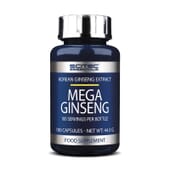 Mega Ginseng 100 Gélules - Scitec Essentials | Nutritienda