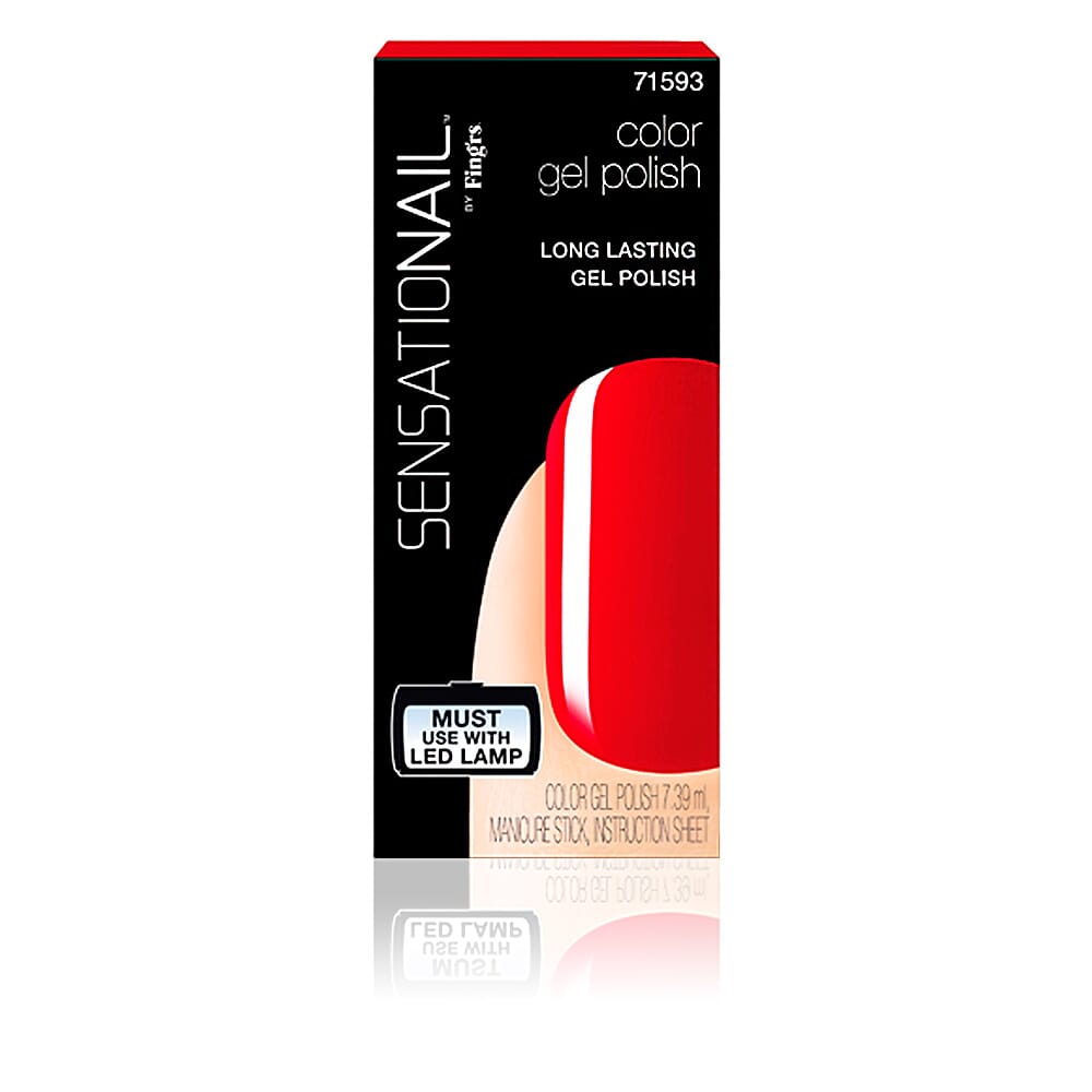 Sensationail Gel Color #Scarlet Red 7,39 ml