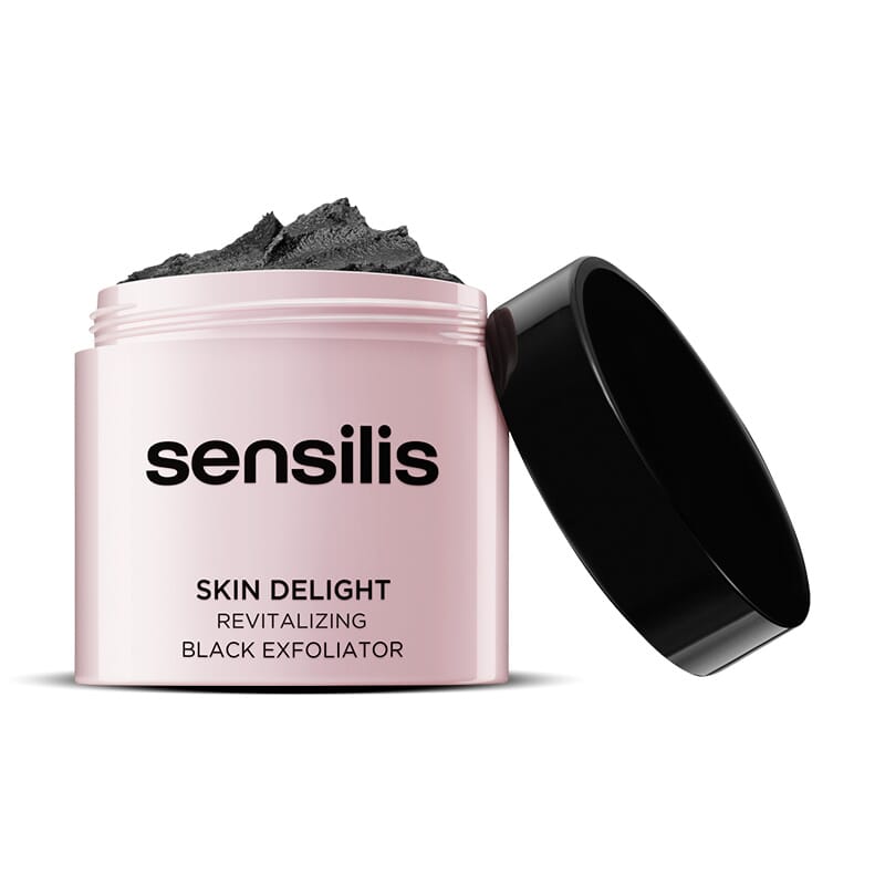 Skin Delight Peeling Negro Revitalizante de Sensilis contiene activos regen...