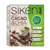 Barres Cacao Et Chia 4 Barres De 36g - Siken | Nutritienda