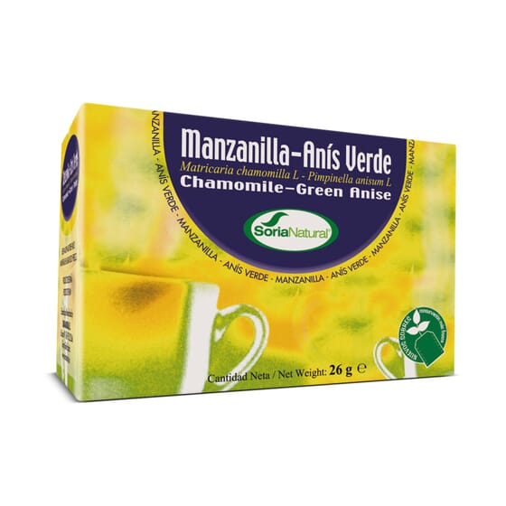 Manzanilla con anís infusión 25 bolsitas – ParaFarmaciasOnline