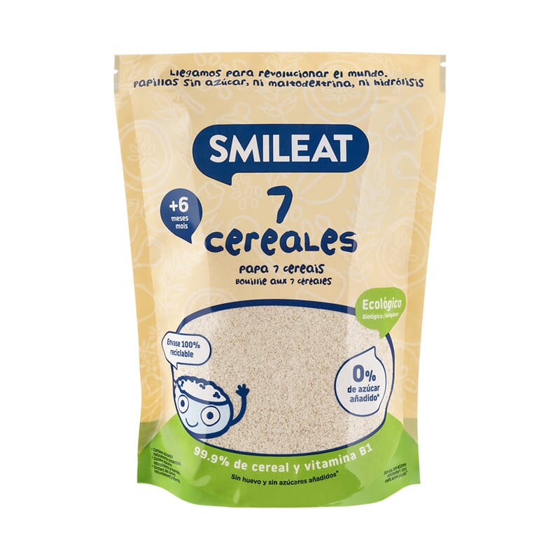 PAPILLA ECOLÓGICA 7 CEREALES +6M 200g