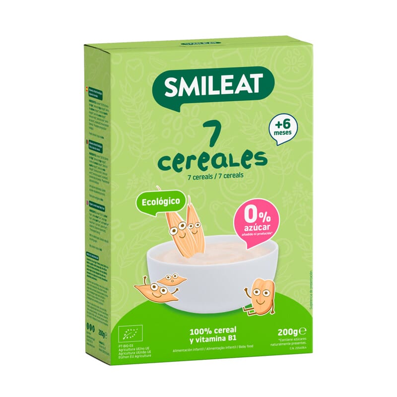 PAPILLA ECOLÓGICA 7 CEREALES +6M 200g