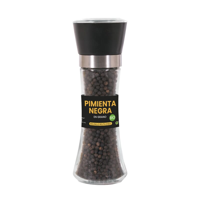 Molinillo Con Pimienta Negra Bio 85g