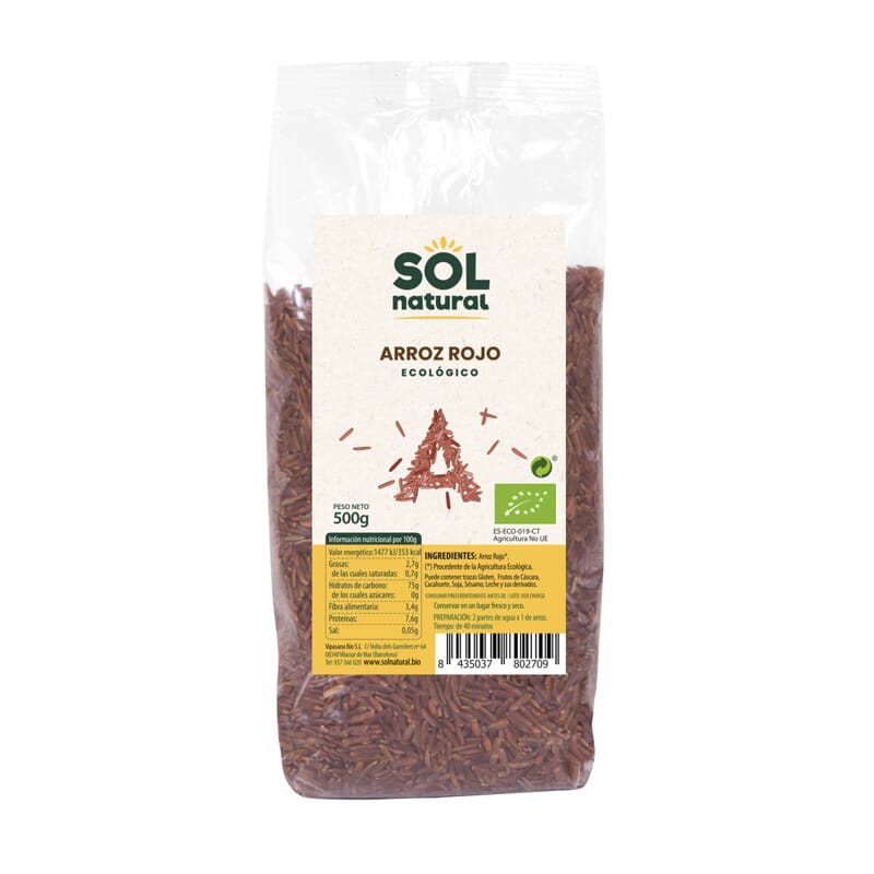 Arroz Rojo Bio 500g