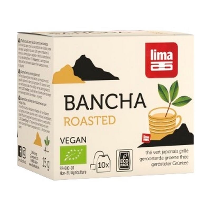 Te Verde Tostado Bancha Instant Lima 10 Infusiones