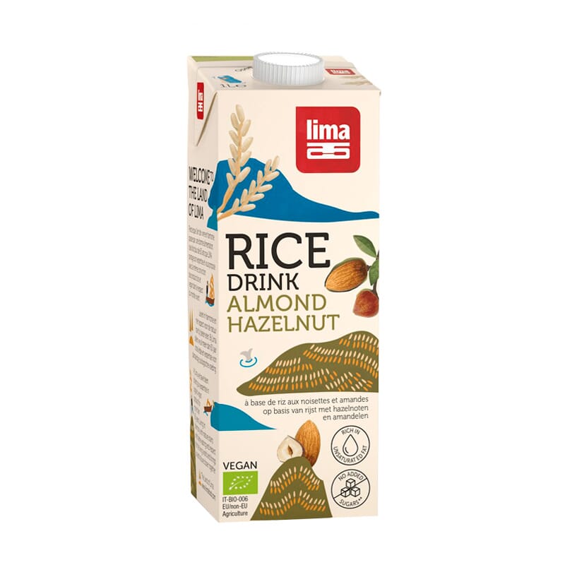 Bebida De Arroz Avellana Y Almendras 1 L