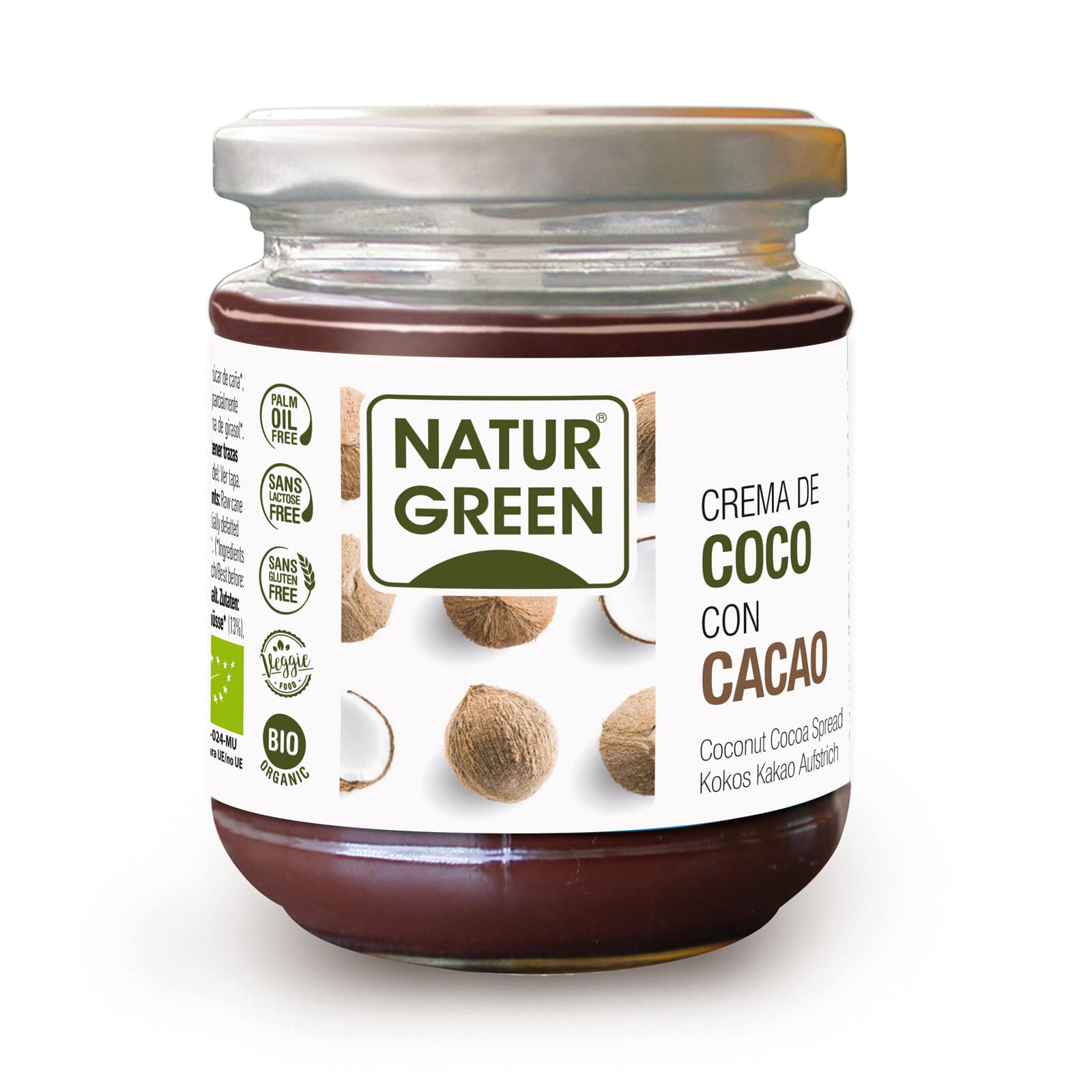 Crema De Coco Con Cacao 200g
