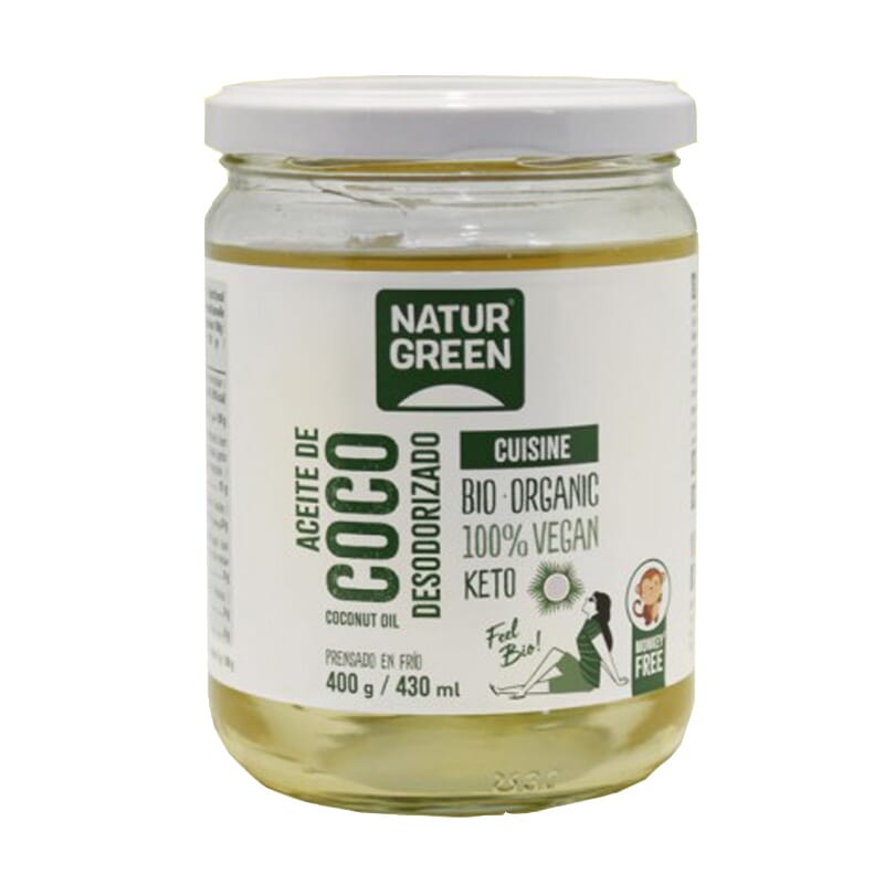 Aceite De Coco Desodorizado Bio 400g