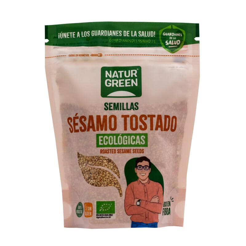 Semillas De Sésamo Tostado Sin Gluten Bio 225 g