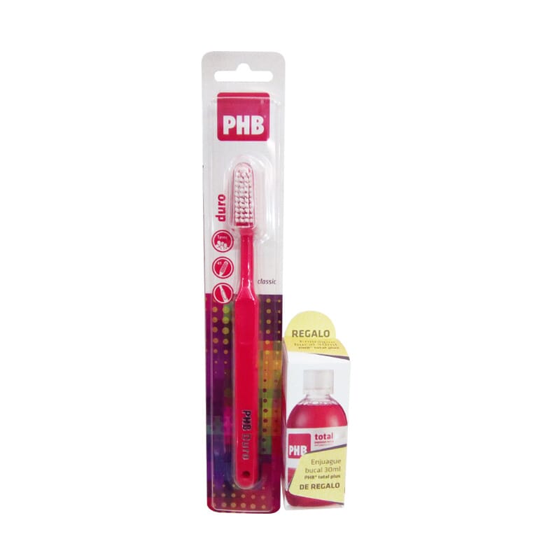 PHB CEPILLO CLASSIC DURO + ENJUAGE TOTAL PLUS 30ml