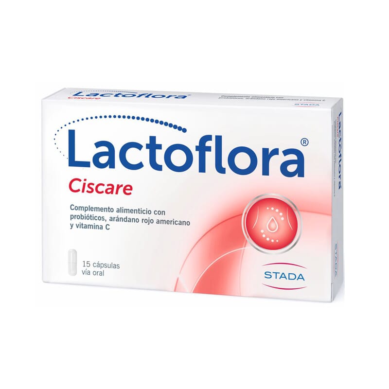 LACTOFLORA CISCARE PROTECTOR CON ARÁNDANOS 15 Caps