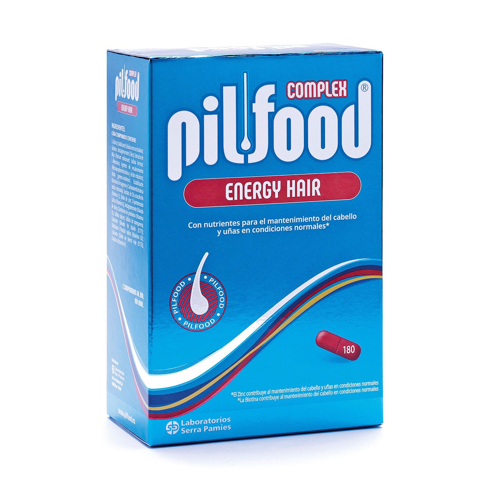 PILFOOD COMPLEX ENERGY HAIR 180 Tabs