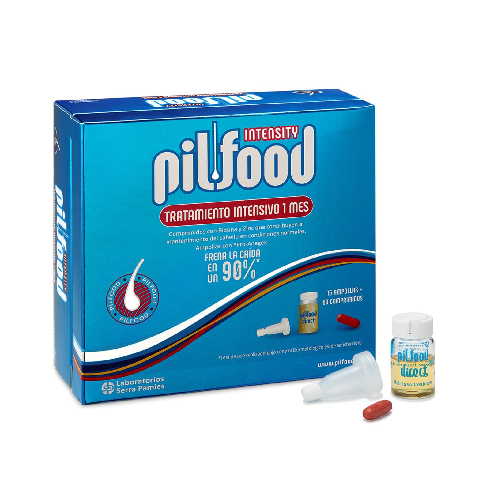 PILFOOD INTENSITY TRATAMIENTO INTENSIVO 60 Tabs + 15 Ampollas de 6ml