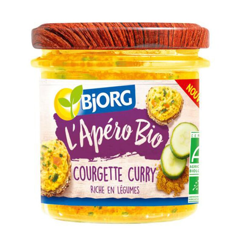 Paté Vegetal De Abóbora E Caril Biológico  135g