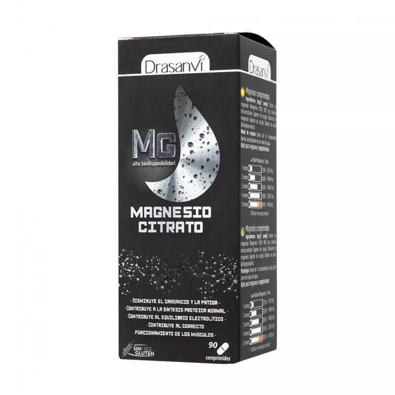 Citrato De Magnesio 90 Tabs
