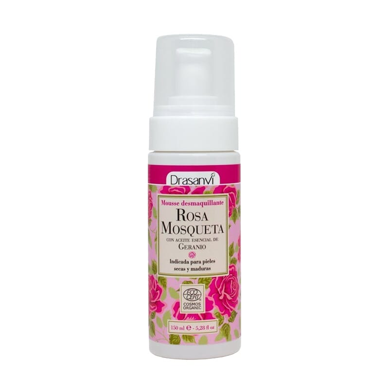 Mousse Desmaquillante Rosa Mosqueta 150 ml