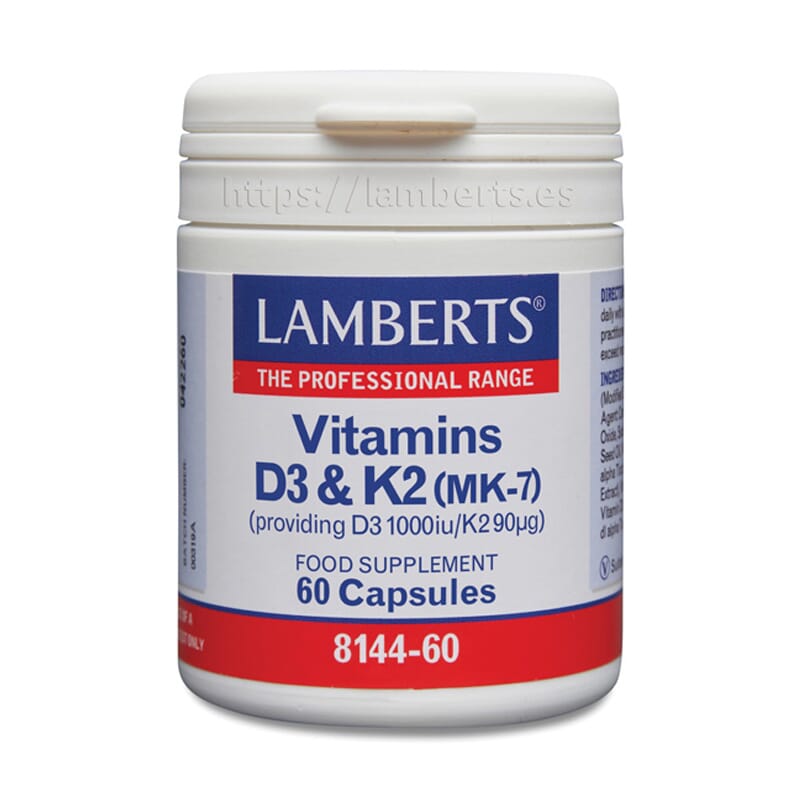 VITAMINA D3 Y K2 60 Caps