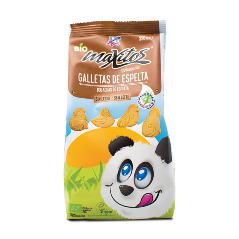 Maxitos Galletas De Espelta Bio Sin Leche 350g