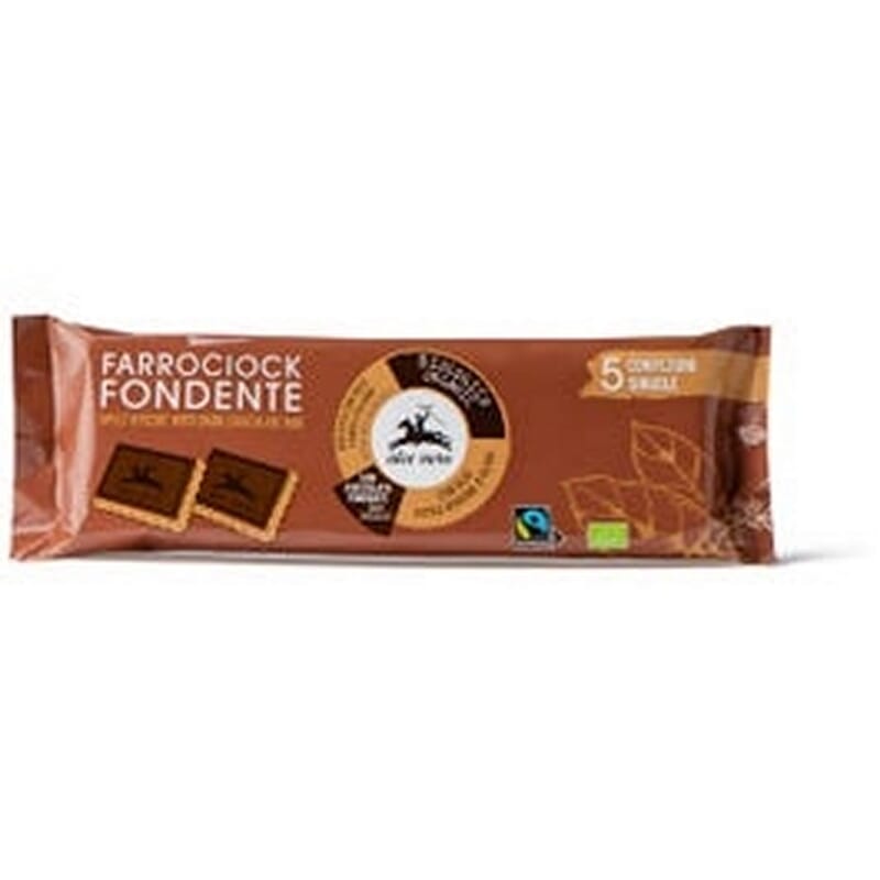 Galletas De Espelta Cubierta De Chocolate Negro 28g