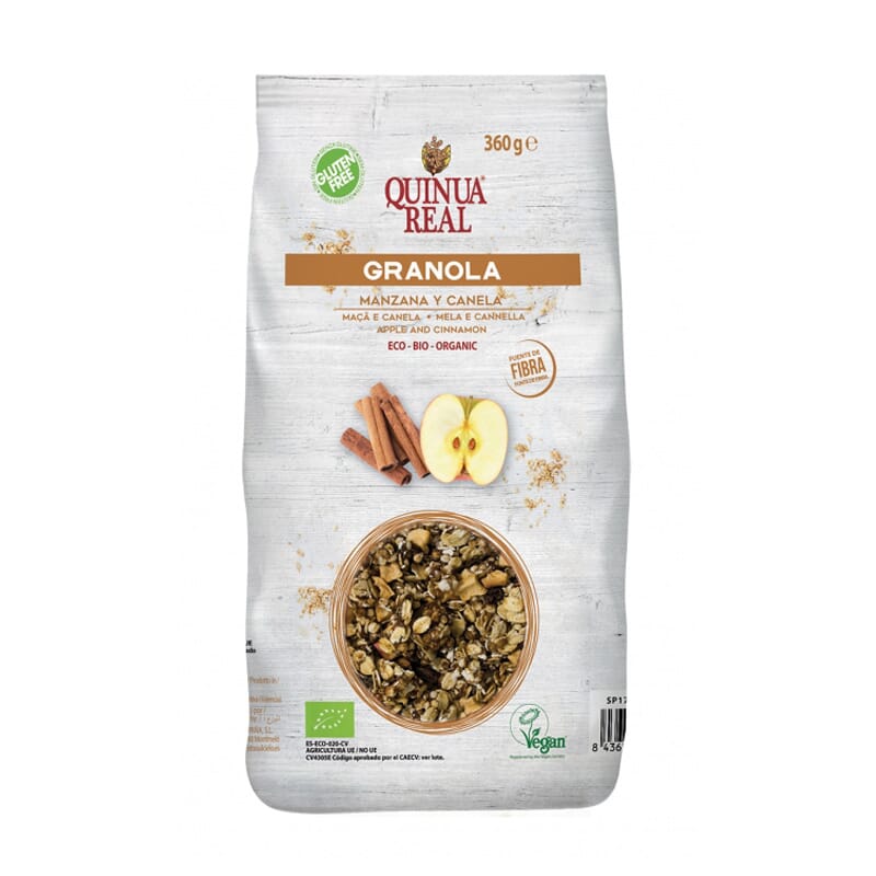 Granola Manzana Y Canela Bio 360g de Quinua Real