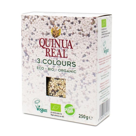 Tricolor Quinoa Sem Glúten Bio 250g da Quinua Real