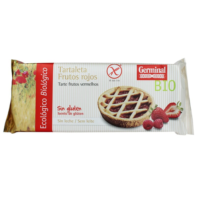 Tarte de Frutos Vermelhos Sem Glúten Bio  200g
