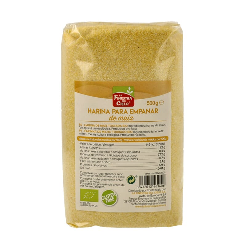 Harina Para Empanar De Maiz Bio 500g