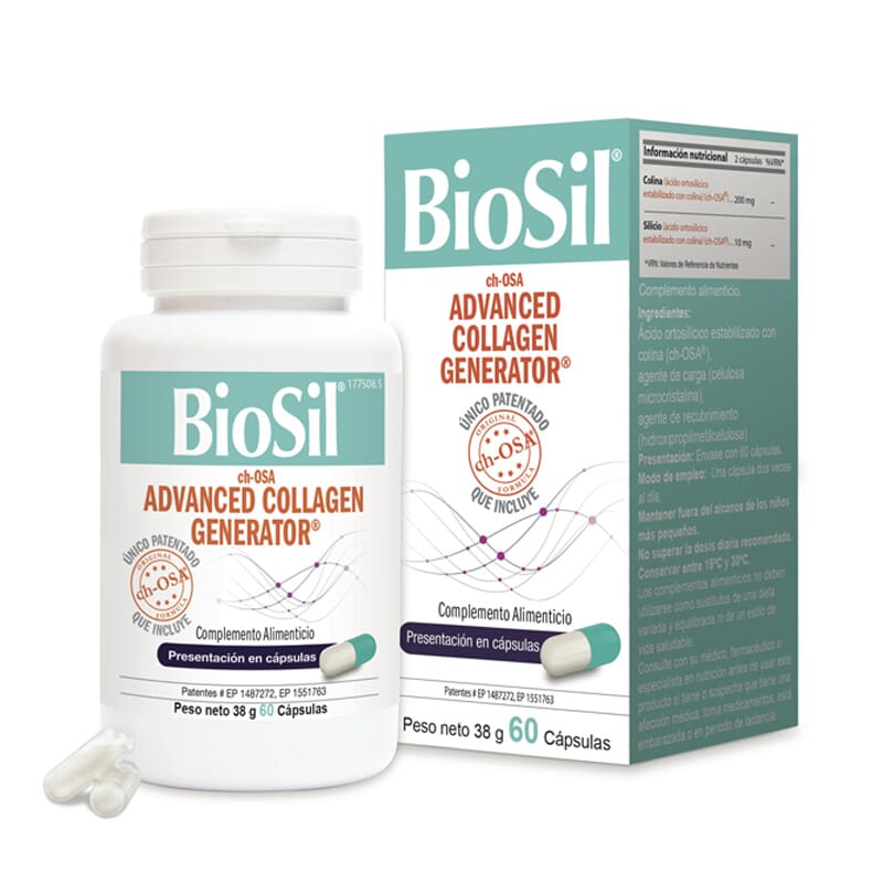 Biosil Generador De Colágeno 60 Caps