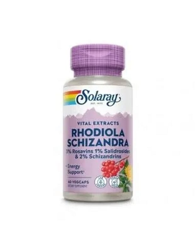 Schizandra & Rodhiola 500 mg 60 VCaps