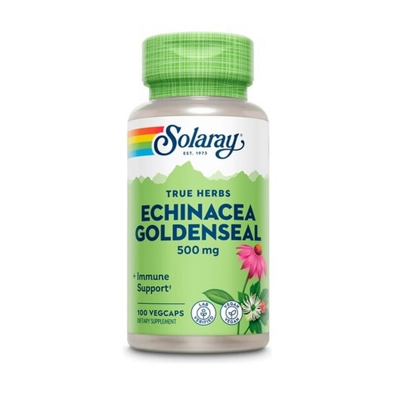 Echinacea Goldenseal 500 mg 100 VCaps de Solaray