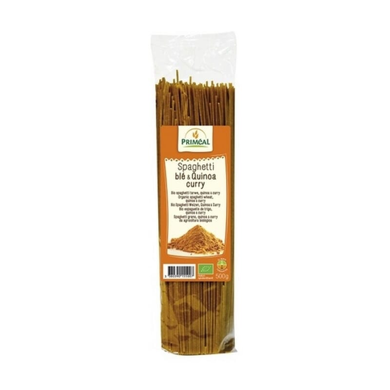 Espagueti Quinoa y Curry 500g