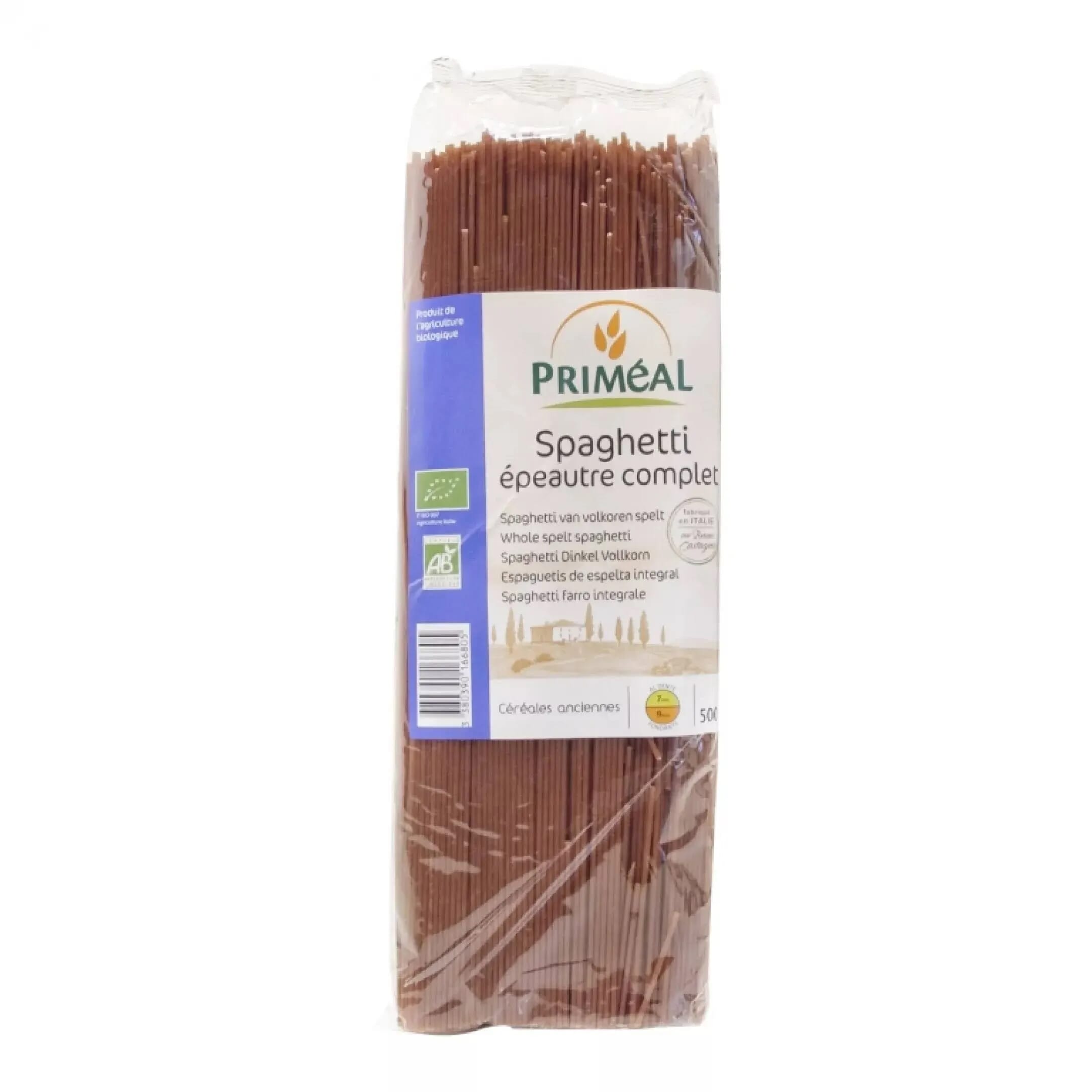 Espaguetis Trigo Espelta Integral Eco 500g