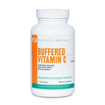 Vitamin C buffered 1000mg 100 Tabs