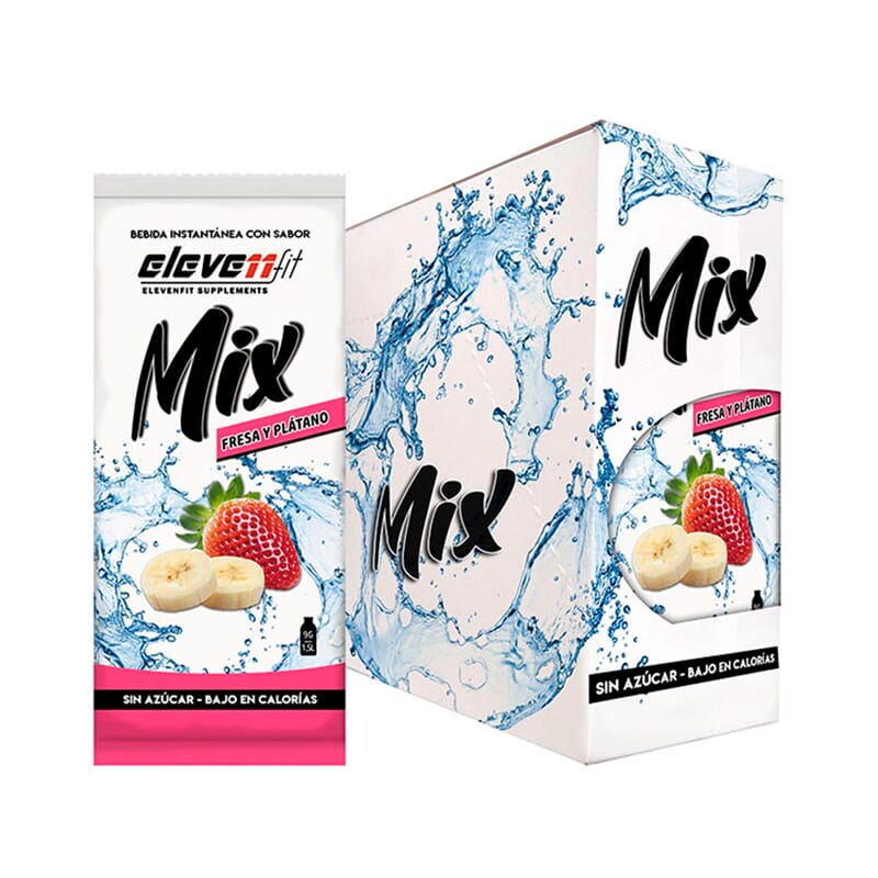 Mix Fresa Y Plátano 9g 12 Uds