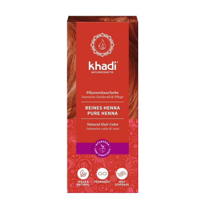 Henna Natural Pura Roja 100g